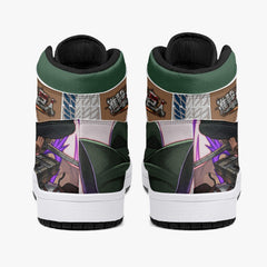 Captain Levi Attack on Titan Mid 1 Basketball Shoes