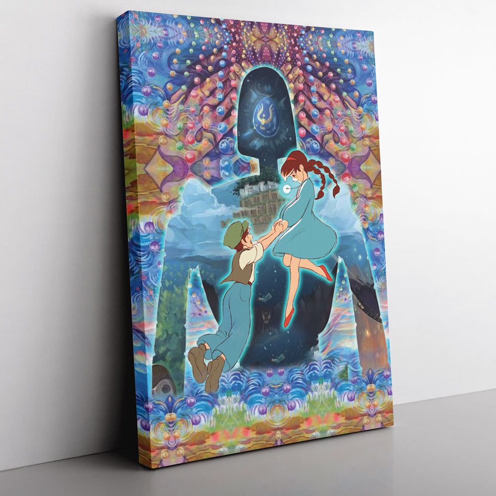 Castle in the Sky Studio Ghibli Canvas Print Wall Art - Nysekai