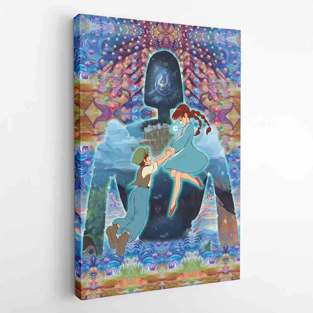 Castle in the Sky Studio Ghibli Canvas Print Wall Art - Nysekai