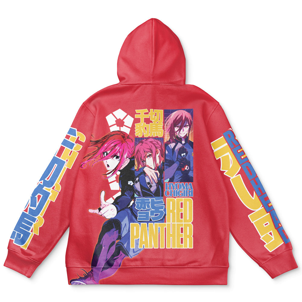 Hyoma Chigiri Blue Lock Streetwear Hoodie