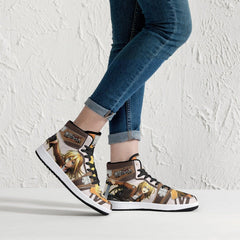 Christa Lenz Training Corps Attack on Titan Mid 1 Basketball Shoes