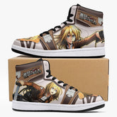 Christa Lenz Training Corps Attack on Titan Mid 1 Basketball Shoes