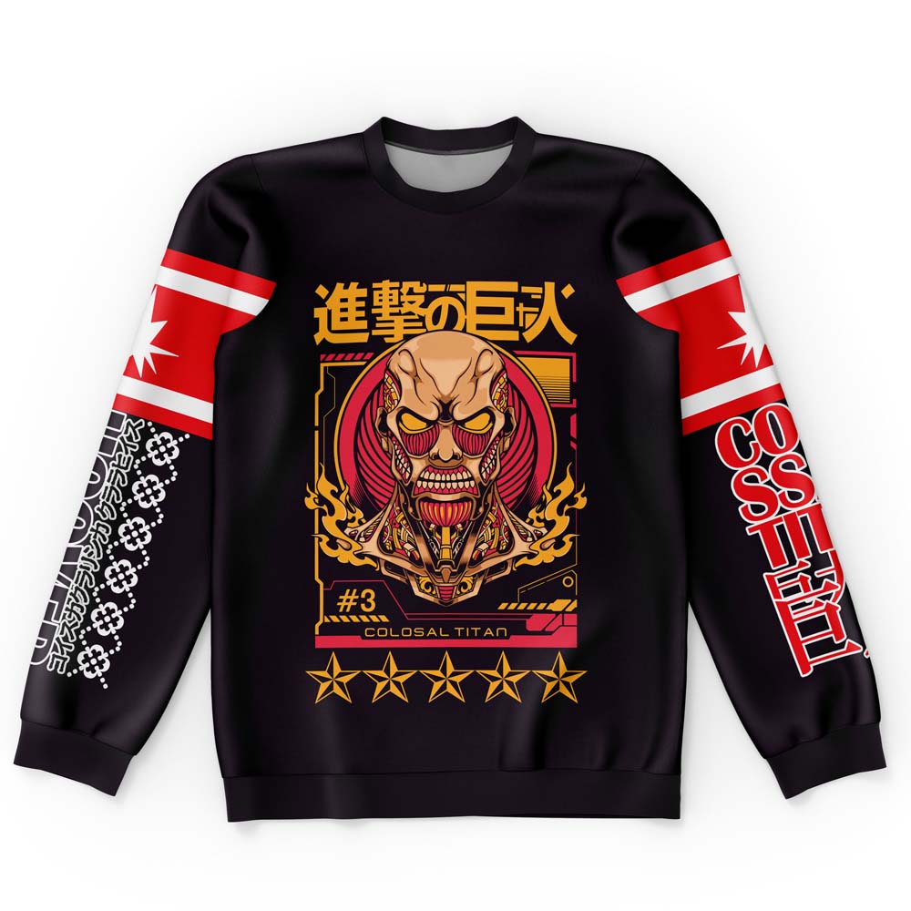 Colossal Titan Attack on Titan Streetwear Sweatshirt