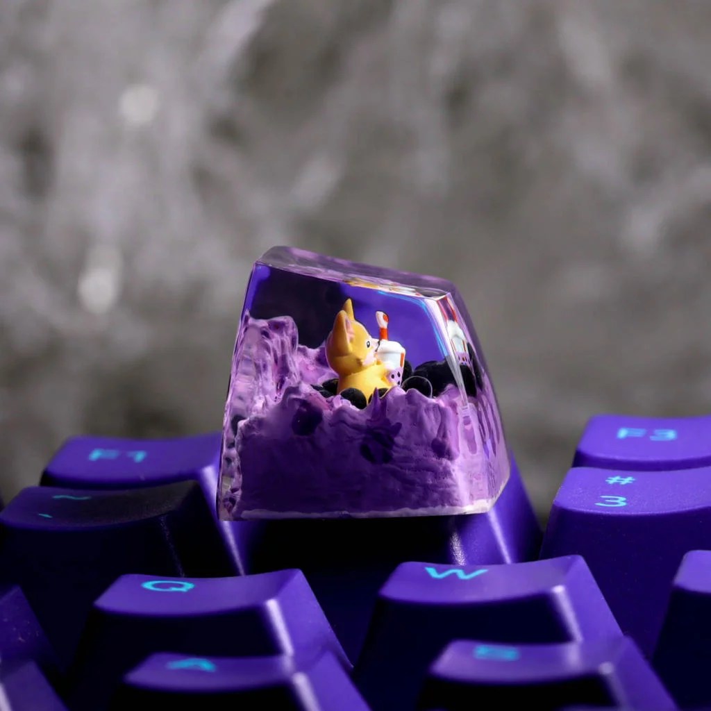 Corgi artisan keycap ver 2 - Hirosart