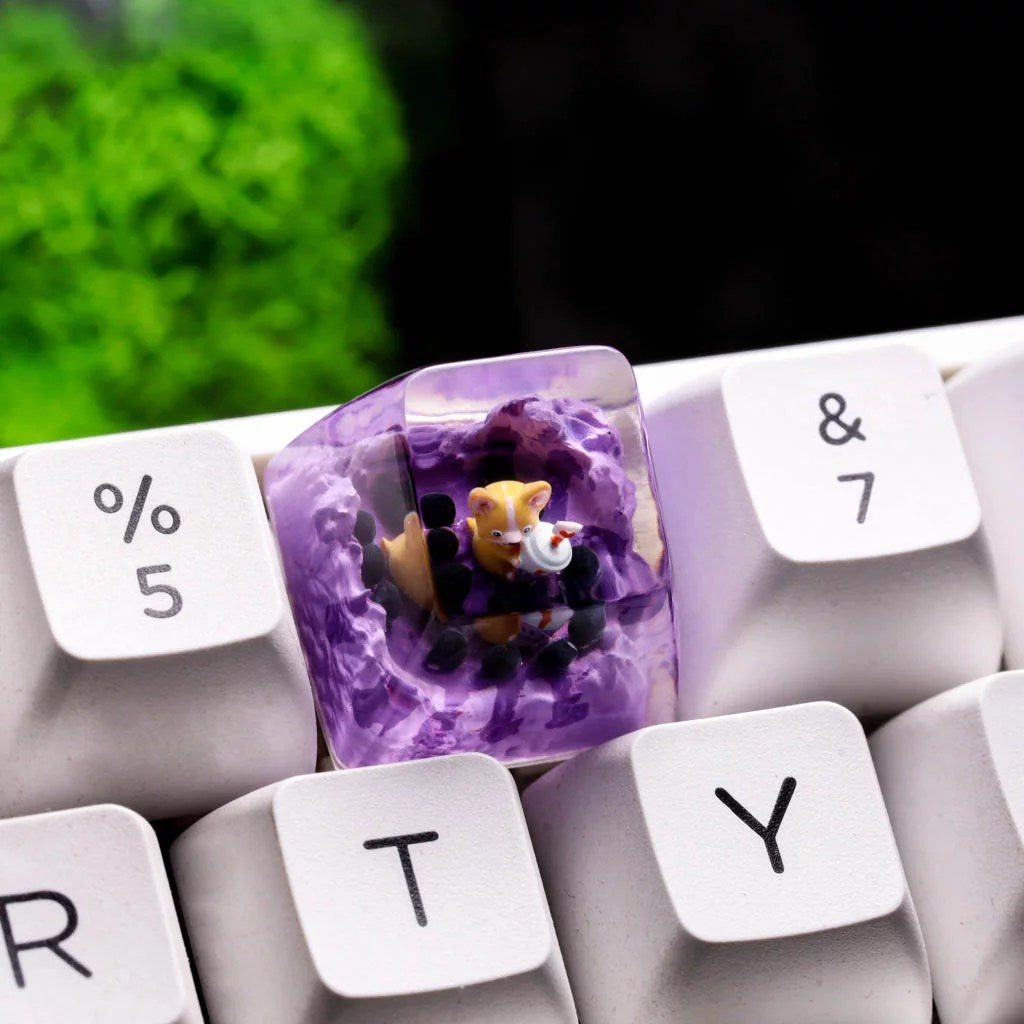 Corgi artisan keycap ver 2 - Hirosart