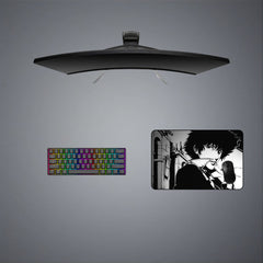 Spike Spiegel Design M-XXL Size Gaming Mouse Pad, Computer Desk Mat