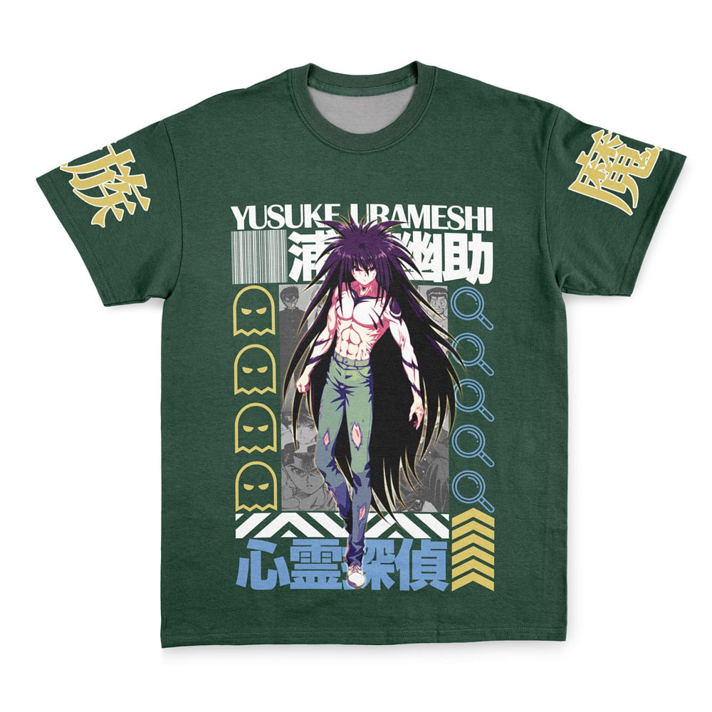 Yusuke Urameshi V2 Yuyu Hakusho Streetwear T-Shirt