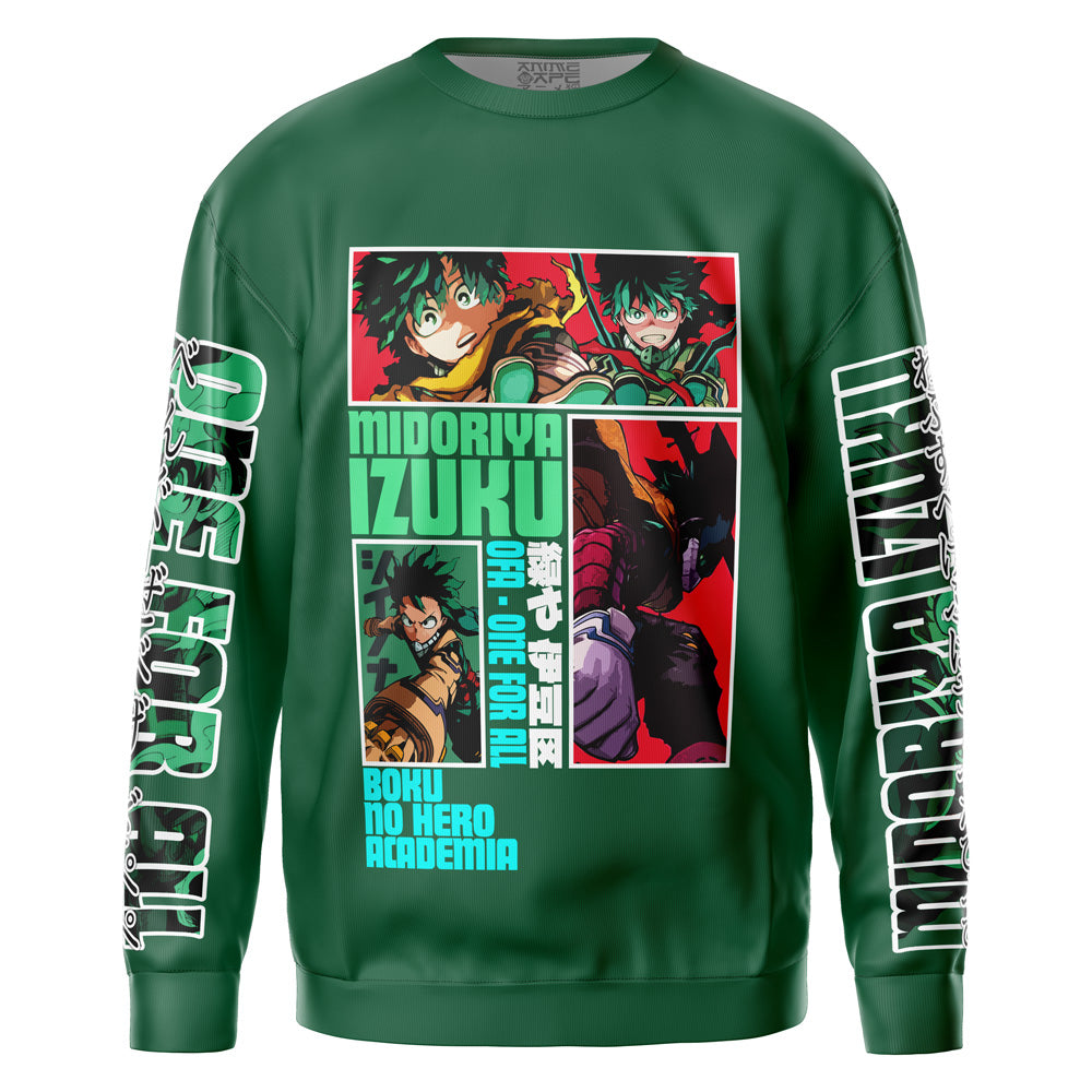 Midoriya Izuku My Hero Academia Streetwear Sweatshirt