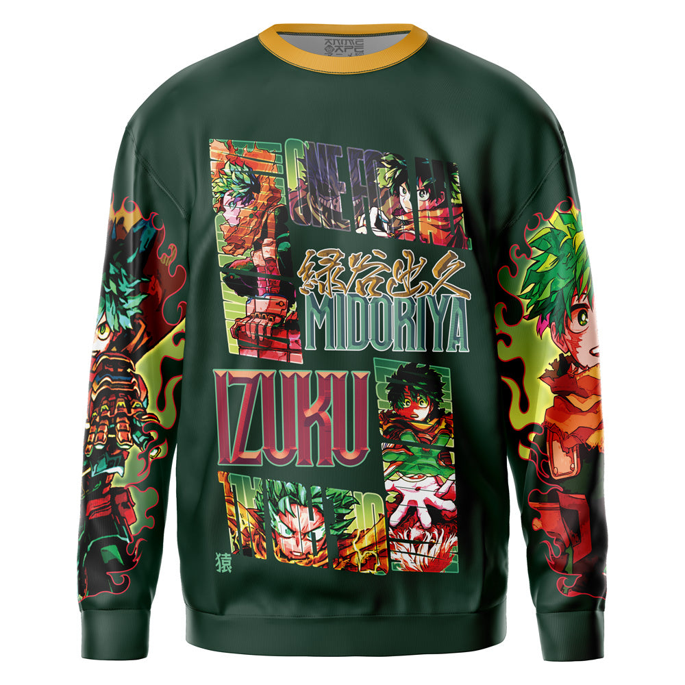 Midoriya Izuku V2 My Hero Academia Streetwear Sweatshirt