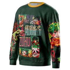 Midoriya Izuku V2 My Hero Academia Streetwear Sweatshirt