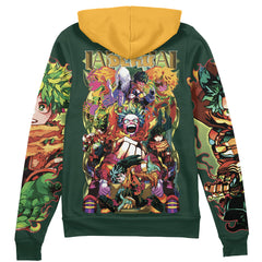 Midoriya Izuku V2 My Hero Academia Streetwear Zip Hoodie Jacket