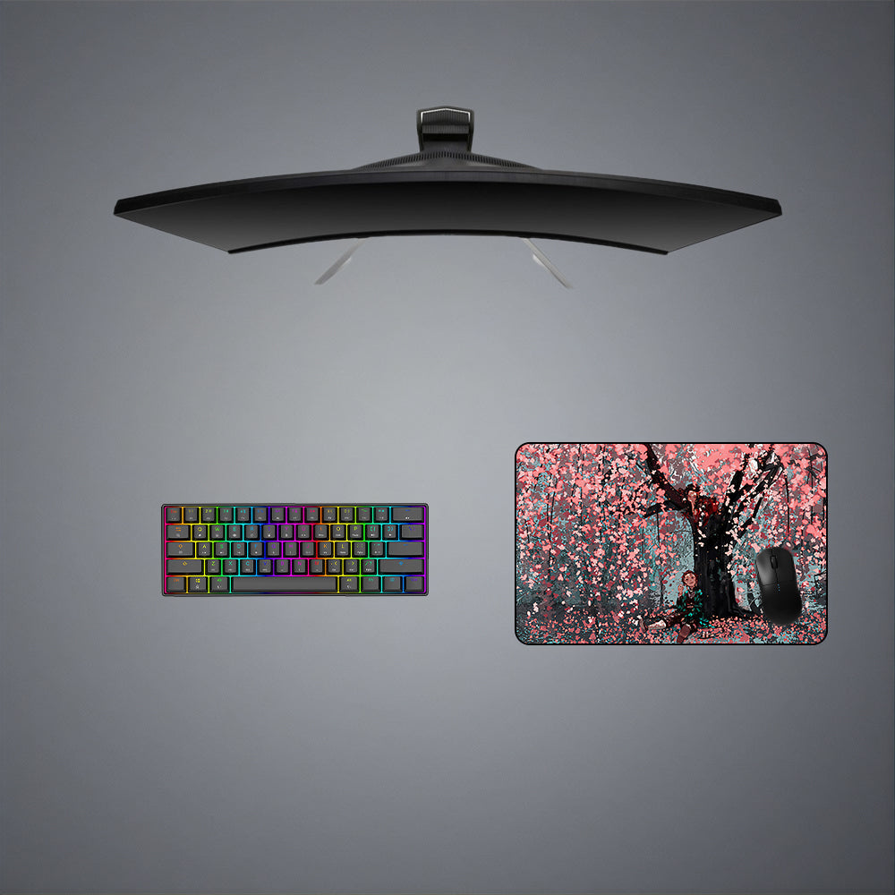 Demon Slayer Sakura Design M-XXL Size Gaming Mouse Pad Computer Desk Mat - Nysekai