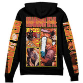 Denji Chainsaw Man" Streetwear Zip Hoodie Jacket