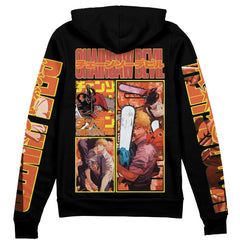 Denji Chainsaw Man" Streetwear Zip Hoodie Jacket
