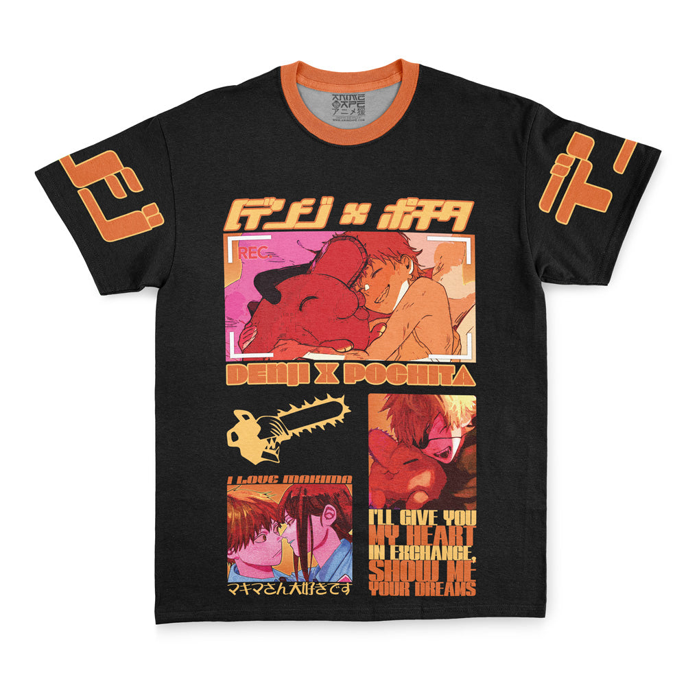 Denji V5 Chainsaw Man Streetwear T-Shirt