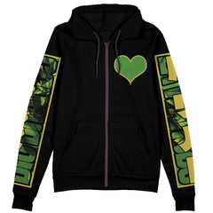 Dio Brando Jojo's Bizarre Adventure Streetwear Zip Hoodie Jacket