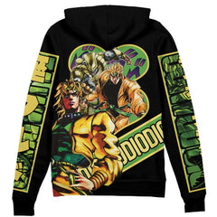Dio Brando Jojo's Bizarre Adventure" Streetwear Zip Hoodie Jacket