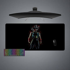 Bardock Red Aura Size Gaming Mouse Pad - Nysekai