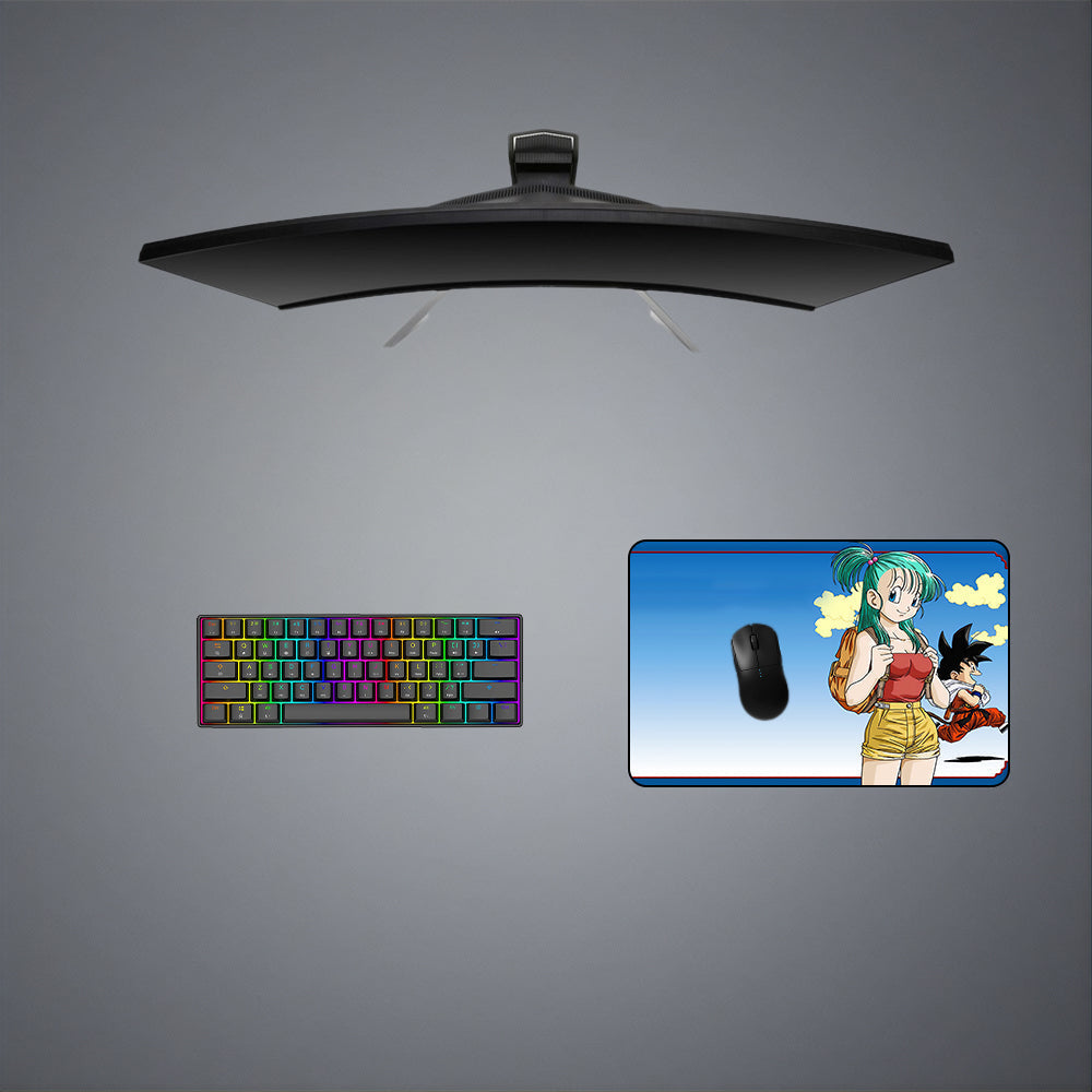 Bulma & Kid Goku Design M-XXL Size Gaming Mouse Pad Computer Desk Mat - Nysekai