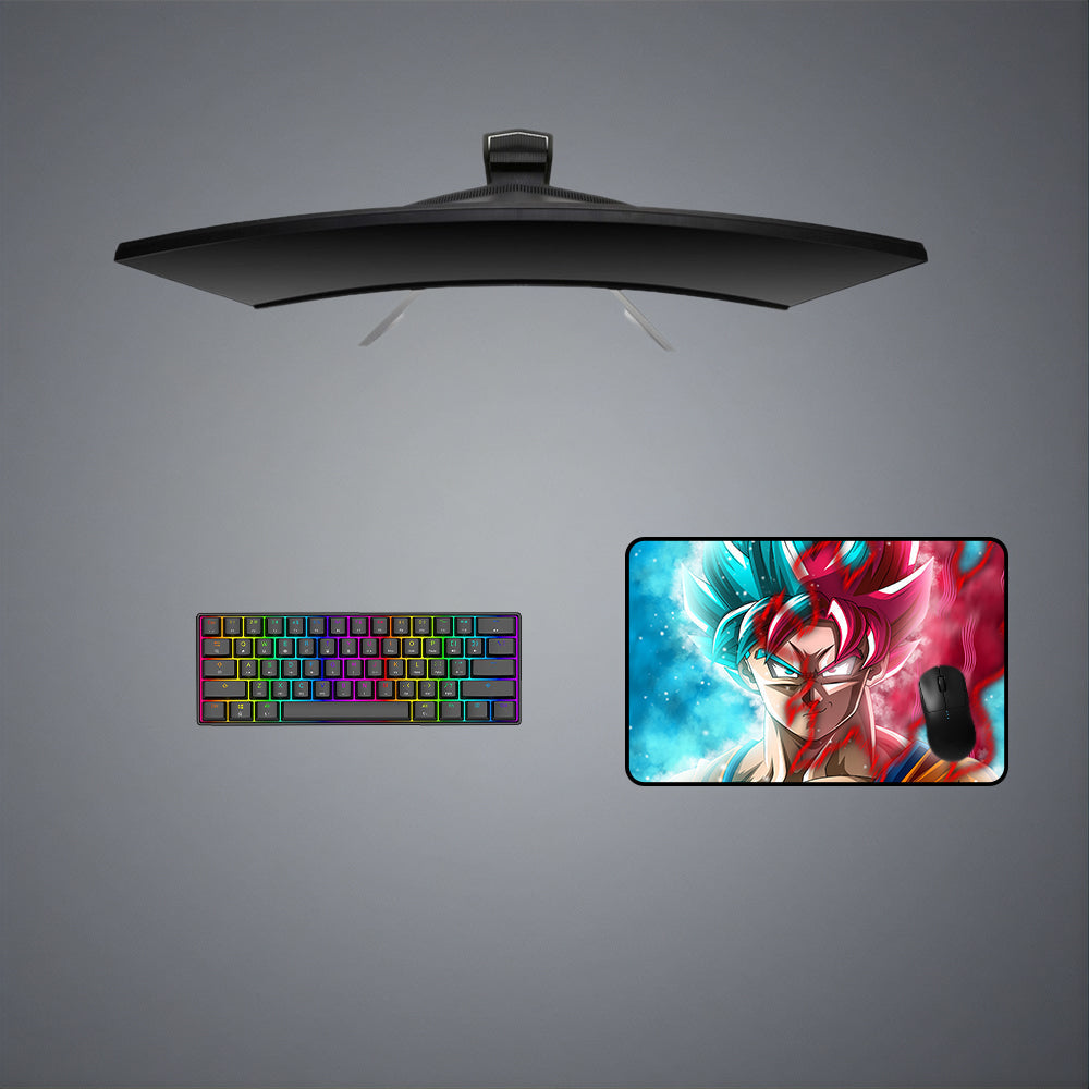 Dragon Ball God Goku Design M-XXL Size Gaming Mouse Pad Computer Desk Mat - Nysekai