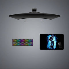 DBZ Goku Blue Aura Design M-XXL Size Gaming Mouse Pad Computer Desk Mat - Nysekai