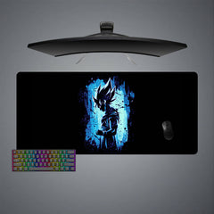 DBZ Goku Blue Aura Size Gaming Mouse Pad - Nysekai