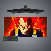 Saiyan God Vegeta Size Gaming Mouse Pad - Nysekai