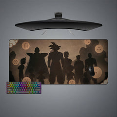 Dragon Ball Silhouette Size Gaming Mouse Pad - Nysekai