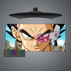 Vegeta Scouter Size Gaming Mouse Pad - Nysekai