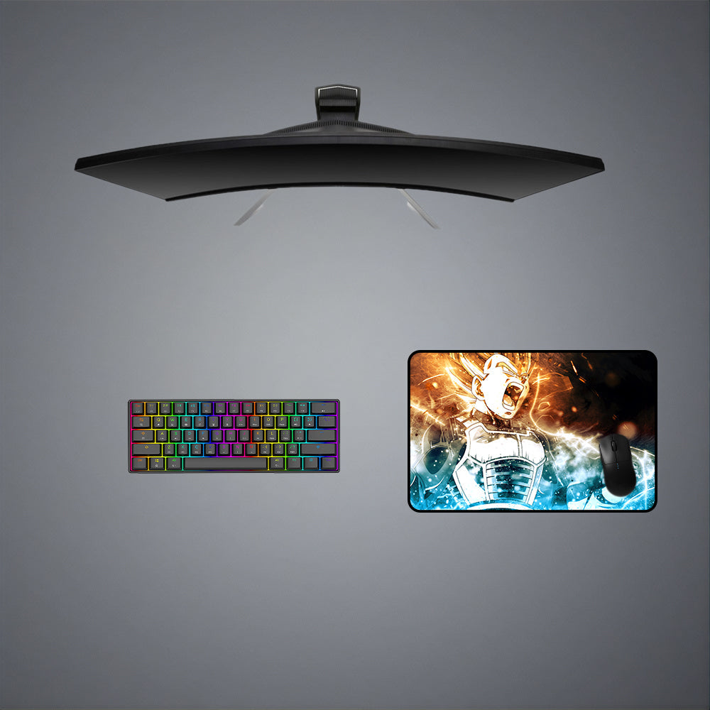 Dragon Ball Vegeta Transforms Design M-XXL Size Gaming Mouse Pad Computer Desk Mat - Nysekai