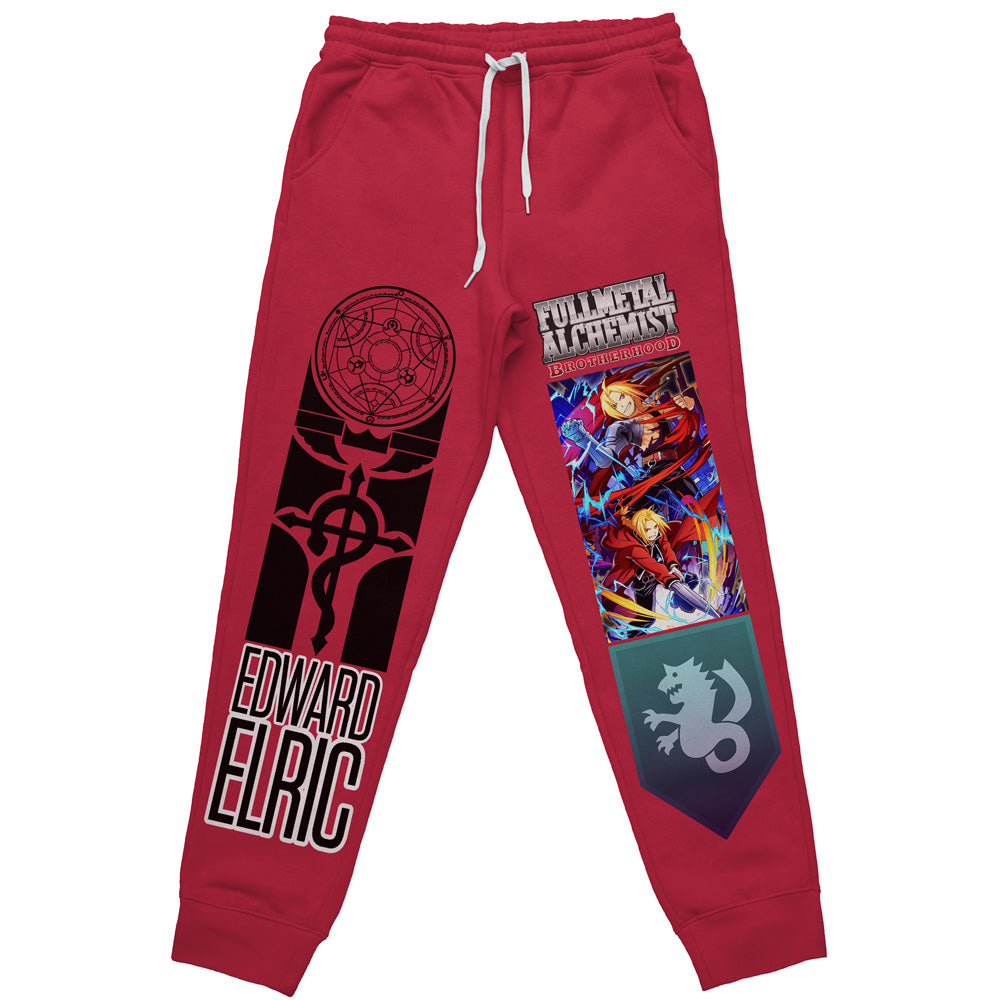Edward Elric Fullmetal Alchemist" Streetwear Sweatpants