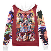 Hojo Tokiyuki The Elusive Samurai Streetwear Zip Hoodie Jacket