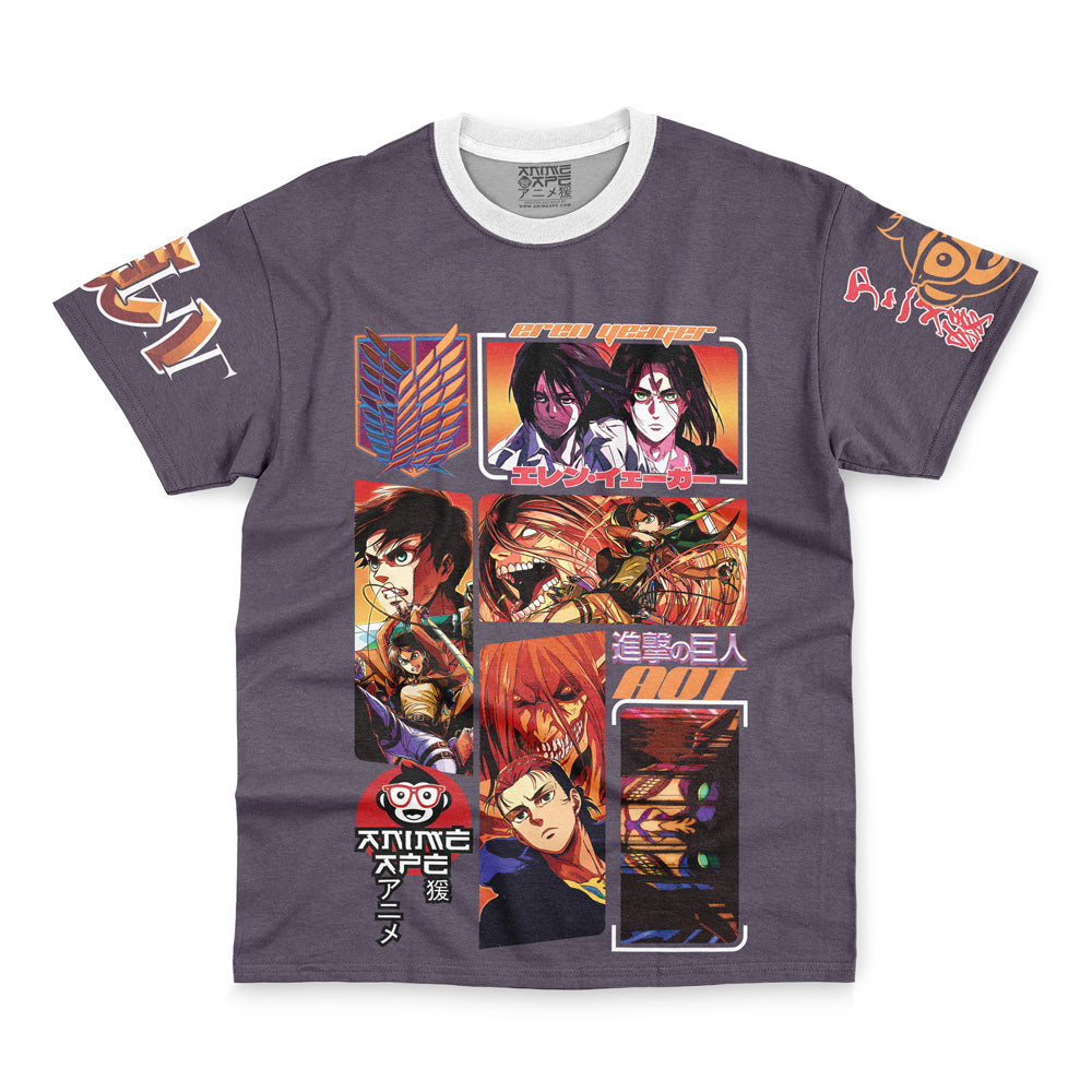 Eren Yeager Story Attack on Titan Streetwear T-Shirt