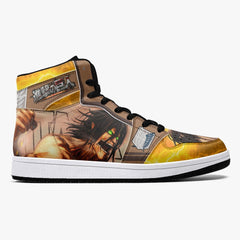 Eren Yeager Attack Titan Attack on Titan Mid 1 Basketball Shoes
