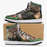 Eren Yeager Survey Corps Attack on Titan Mid 1 Basketball Shoes