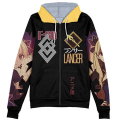 Ereshkigal Lancer Fate Grand Order Streetwear Zip Hoodie Jacket