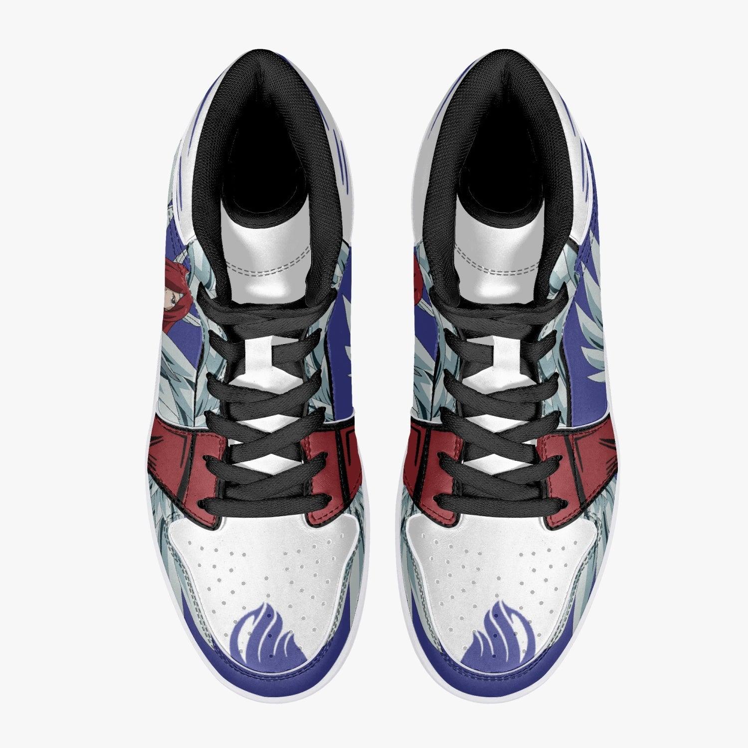 Erza Scarlet Heaven's Wheel Armor Fairy Tail Mid 1 Basketball Shoes