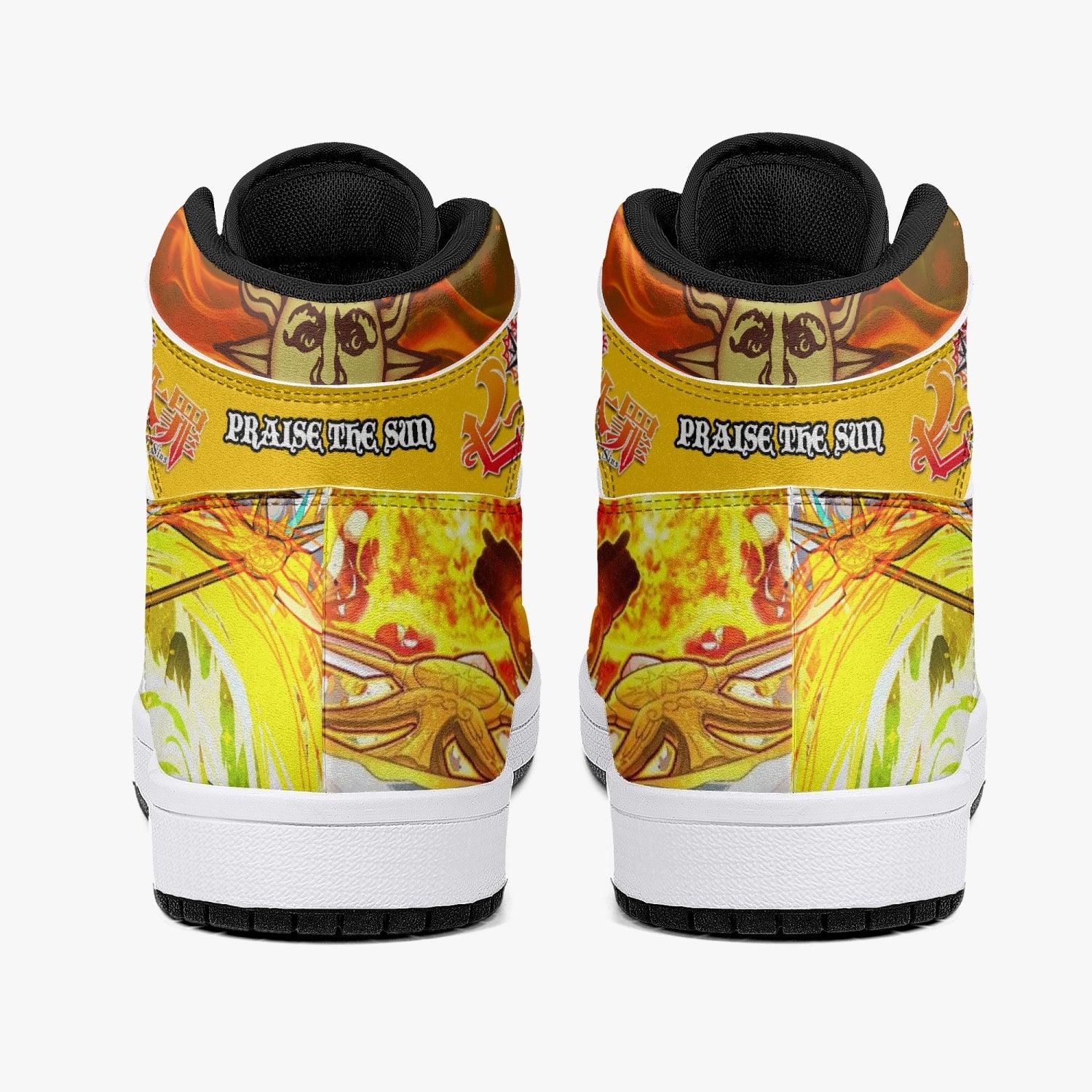 Escanor Praise The Sun Seven Deadly Sins Mid 1 Basketball Shoes