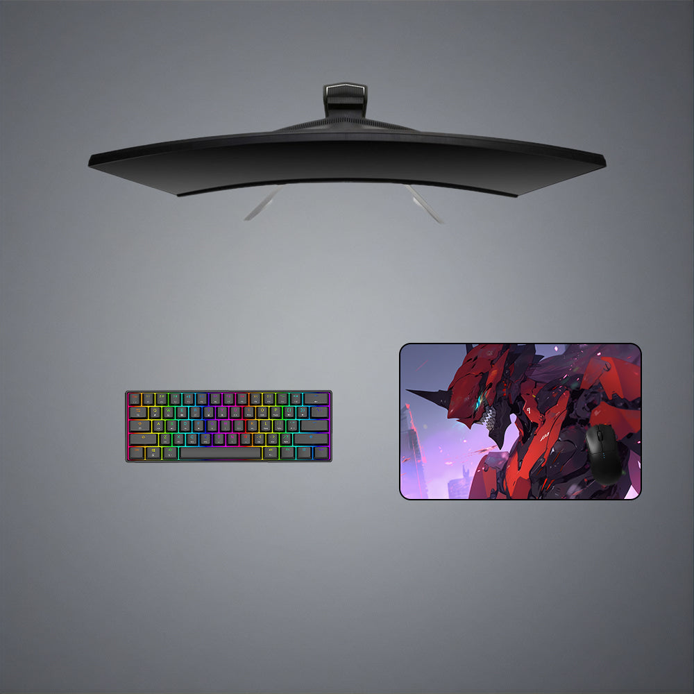 Evangelion Unit 01 Design M-XXL Size Gaming Mouse Pad, Computer Desk Mat