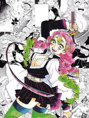 Nysekai "Kanroji Mitsuri" Demon Slayer iPhone 11Pro-16Pro Tough Case