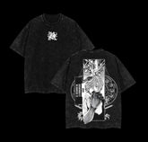 Nysekai "Adam" Record of Ragnarok Vintage Washed Oversized T-Shirt