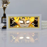 Nysekai "Zenitsu White Eyes" Demon Slayer Anime Light Box