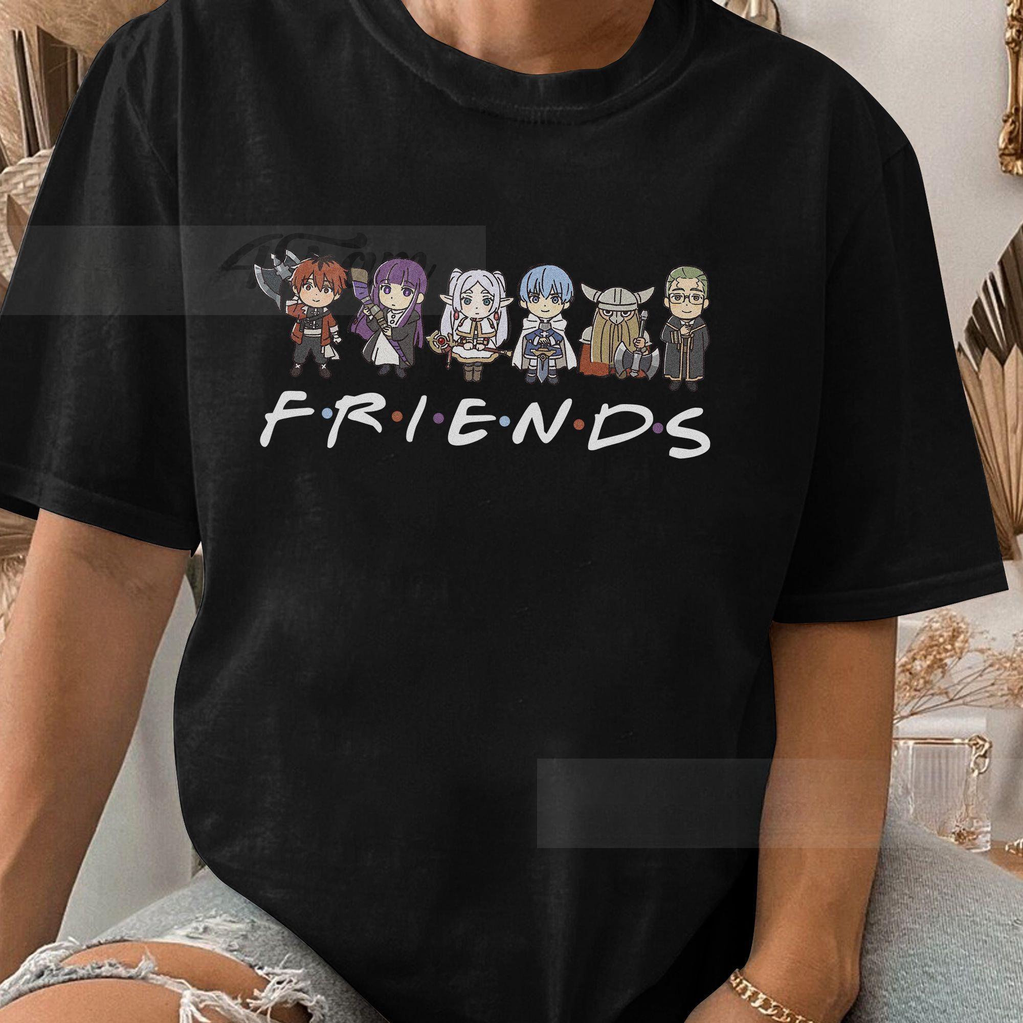 Beyond Journey's End Friends - Sousou no frieren T shirt - Nysekai