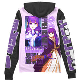 Fern V2 Frieren Beyond Journey’s End Streetwear Zip Hoodie Jacket
