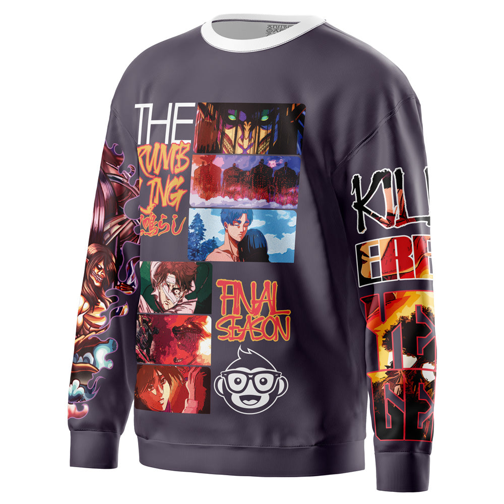 Final Chapter Attack on Titan Streetwear Sweatshirt