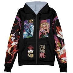 Shaman King Flowers Streetwear Zip Hoodie Jacket