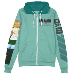 Forgers Spy x Family Streetwear Zip Hoodie Jacket