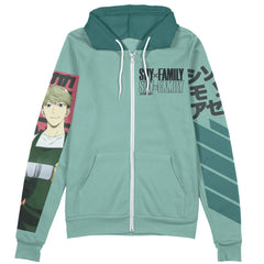 Forgers Spy x Family Streetwear Zip Hoodie Jacket
