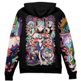 Freya DanMachi Streetwear Zip Hoodie Jacket