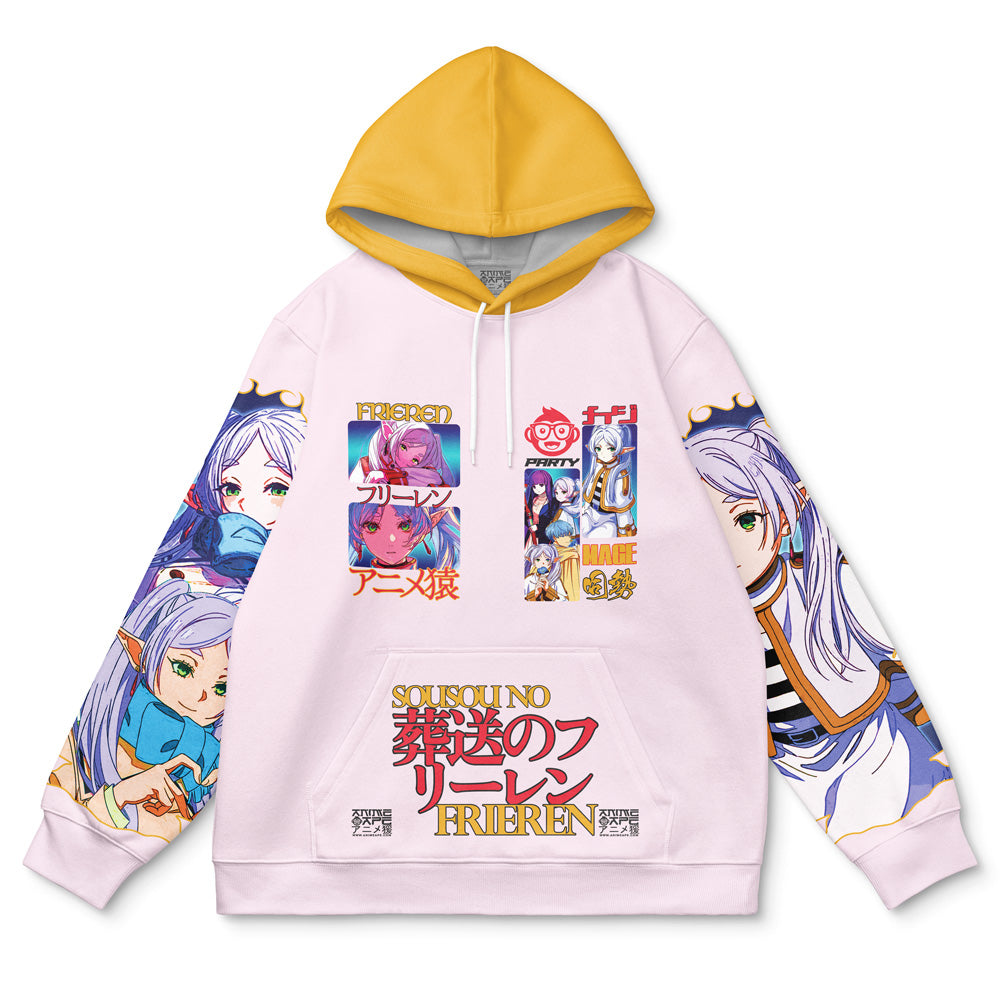 Frieren V3 Frieren Beyond Journey’s End Streetwear Hoodie